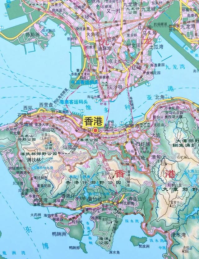 香港维多利亚港也叫维港,因为填海比以前变窄了,尖沙咀都不尖了