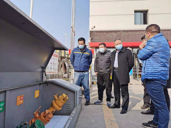 石全华局长检查指导春节安全环保和春运工作