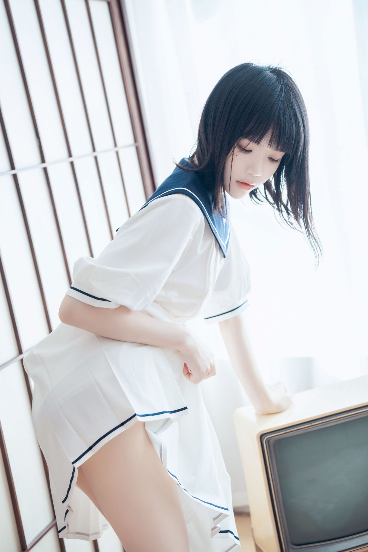 桜桃喵~盛夏制服~超精美cosplay美图~cos写真合集