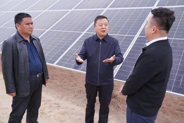 张龙调研新能源重点项目建设情况