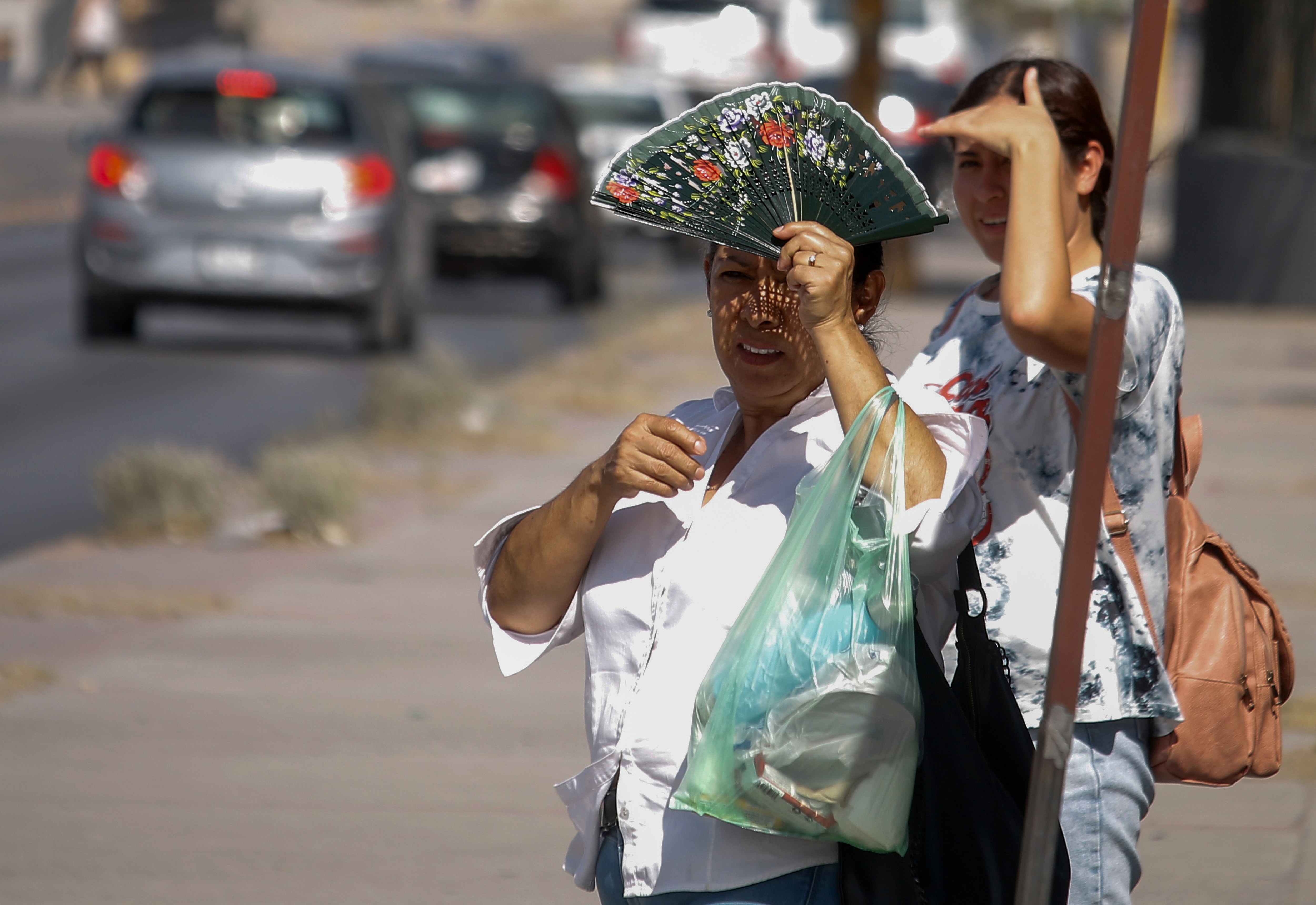 (国际)墨西哥华雷斯城遭遇高温天气