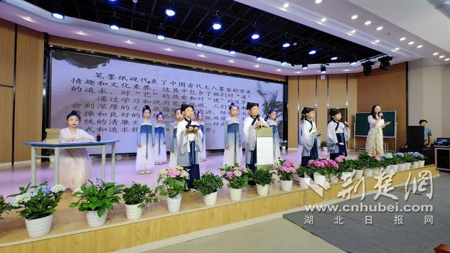 汉阳郭茨口小学开展"非遗里的清廉"系列活动