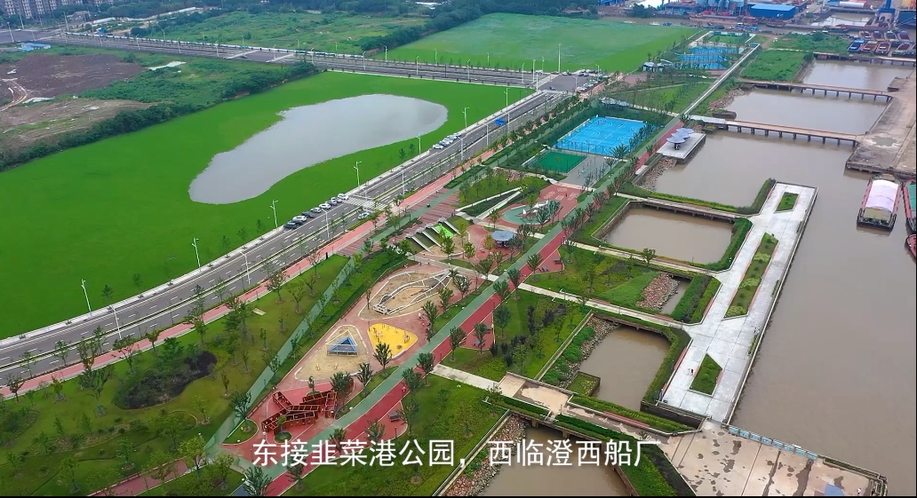 体育强省·每周一景丨无锡:江阴市黄田港健身公园