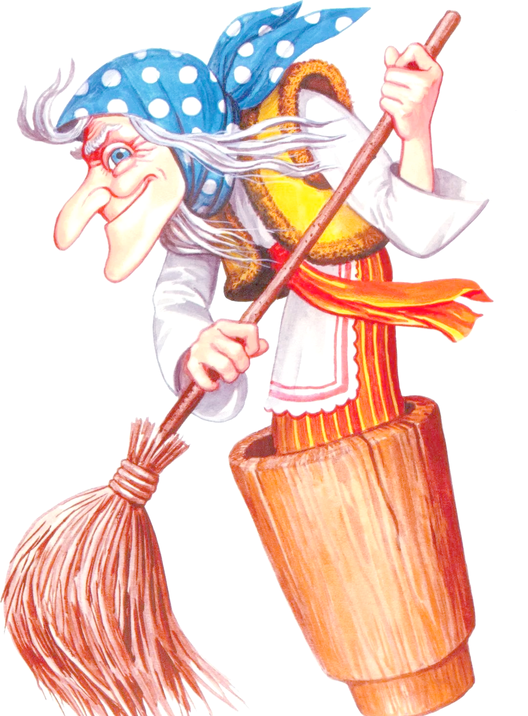 芭芭雅嘎:俄罗斯童话中的魔法巫婆与神秘角色