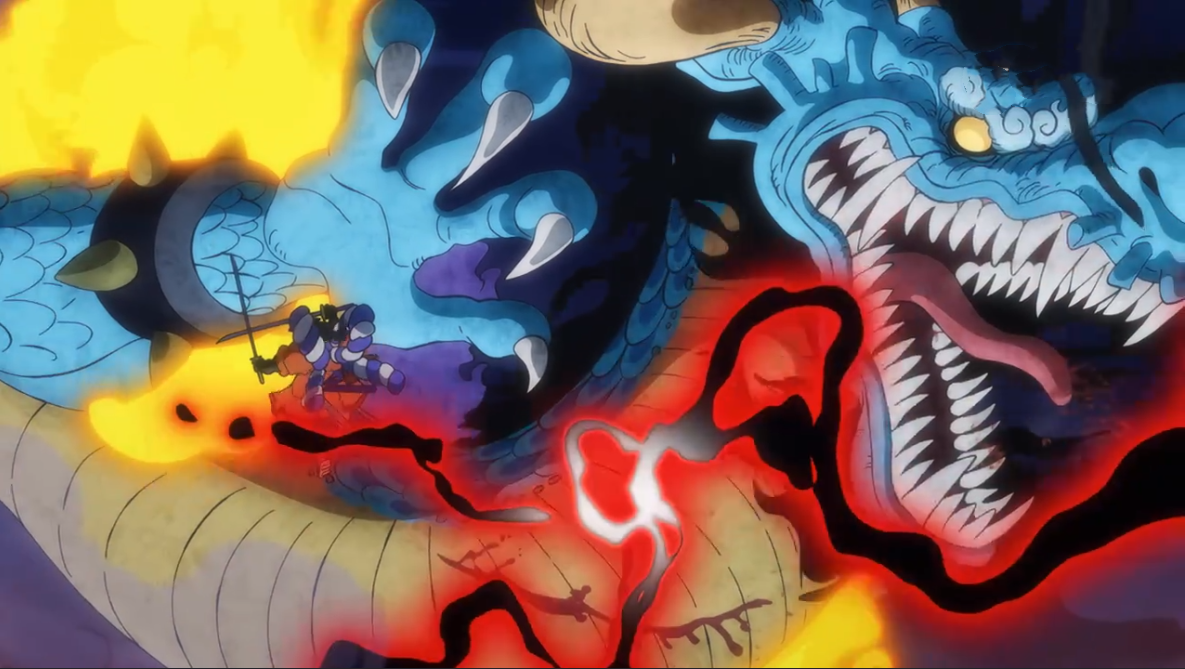 海贼王:御田20年前就会"霸气缠绕",有谁留意杂兵,瞬间被放倒