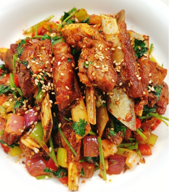 不用烤箱也无需油炸的羊排做法,简直是厨房小白的福音