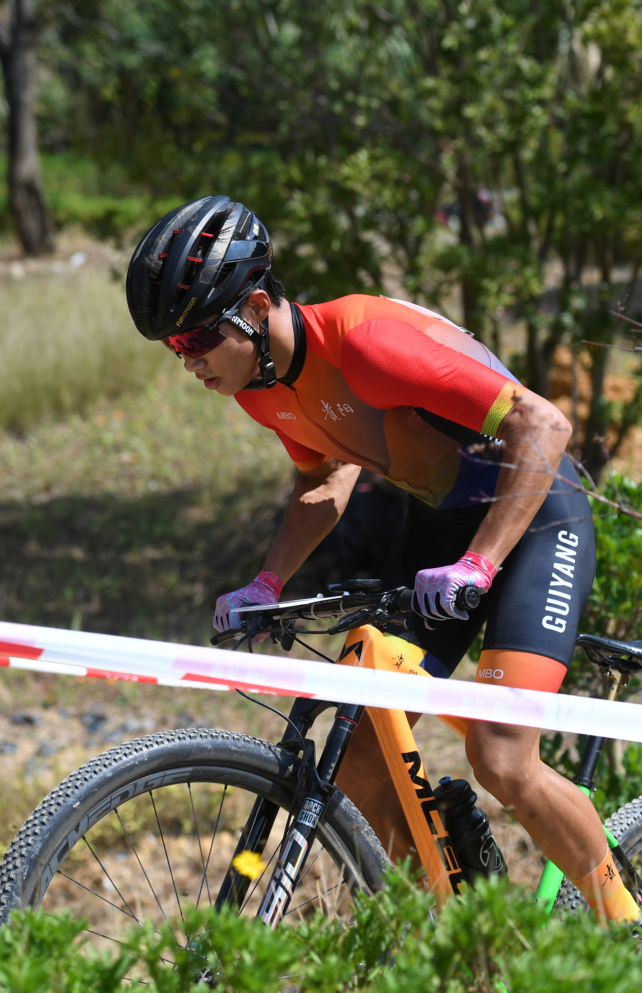 自行车——学青会男子山地自行车越野赛赛况