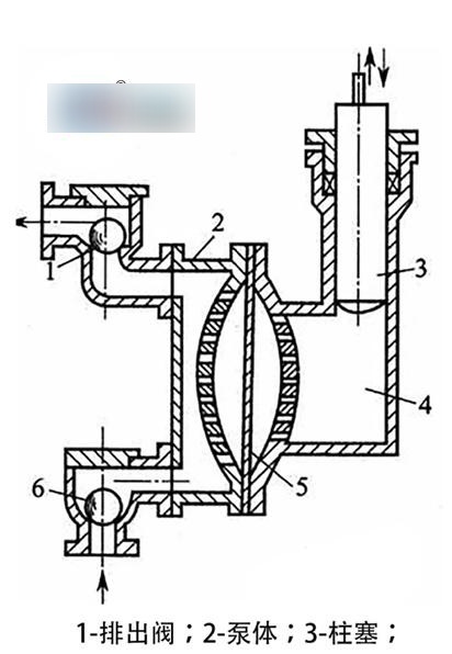 电动隔膜泵分解图图片
