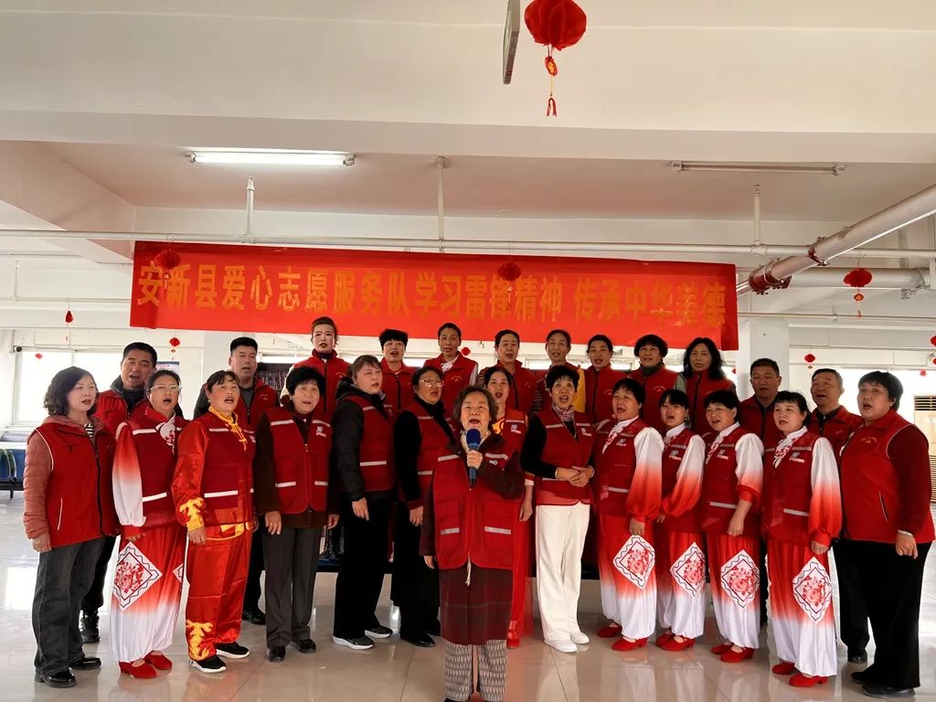 暖春学雷锋丨文明实践雄安在行动