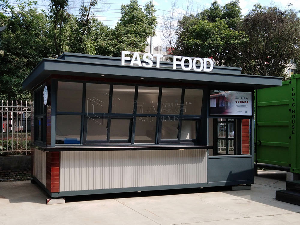 户外成品售货亭 网红美食店‖创业必备