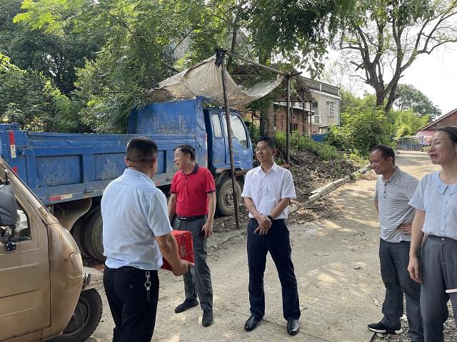 汤小兵深入接履桥街道督查换届选举工作