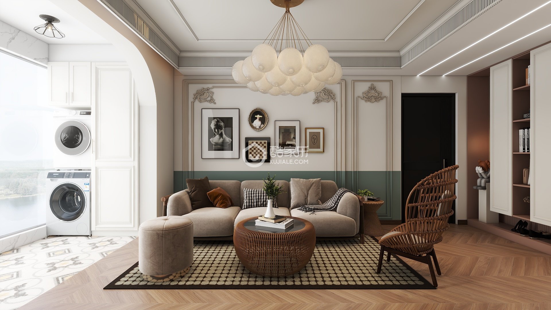 75㎡南洋复古风