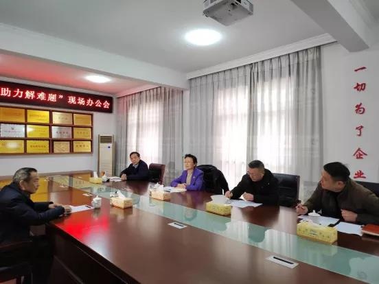 用心用情优服务 全力助企解难题 路海燕在祁门开展"新春访万企,助力解