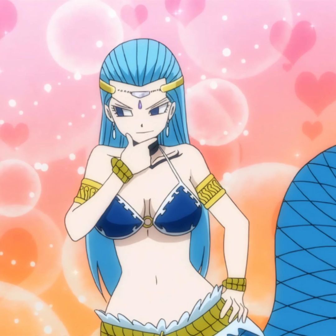 《妖精的尾巴》水瓶座星灵阿葵亚,动漫头像自剪分享