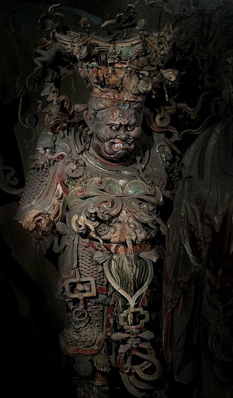 惊为天人的山西铁佛寺明代彩塑,拍自画册