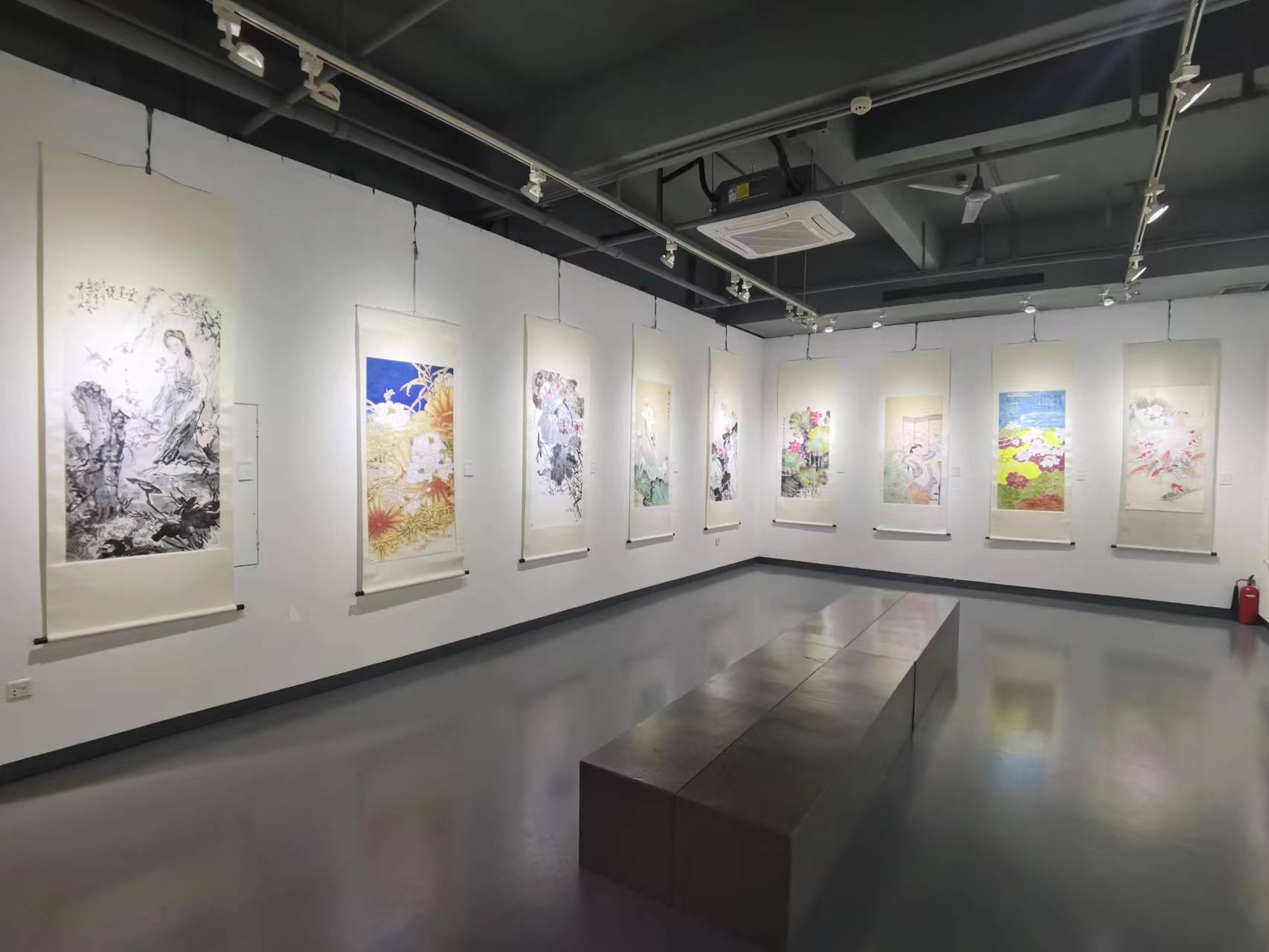 近百幅荷花佳作 第八届澳门国际荷花书画作品展到穗展出