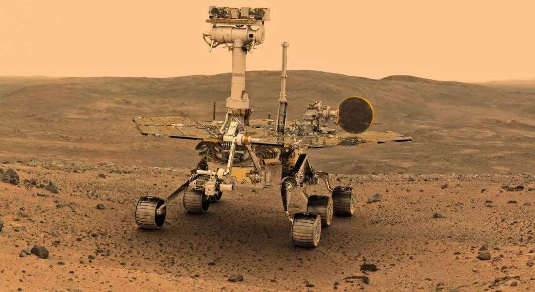 火星探测器机遇号,拍到"火星蜥蜴"?这真是火星上的生命体吗?