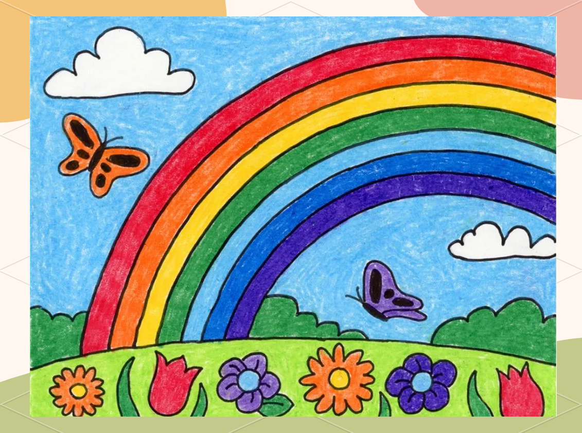 用简笔画记录世界的美好风景