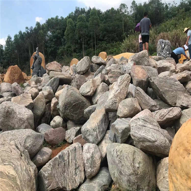 泰山石观景规划 单景置景花园林石 广东的景石