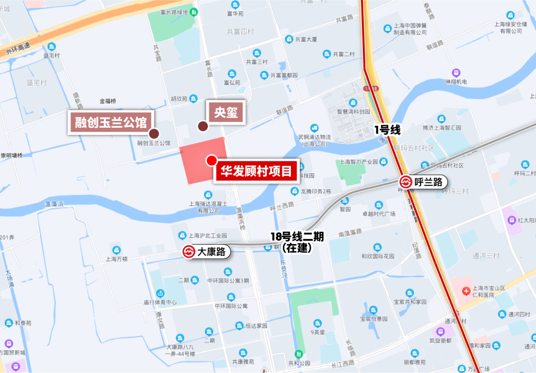 1&18号线双地铁房!华发顾村项目效果规划图出炉!联动价65696元