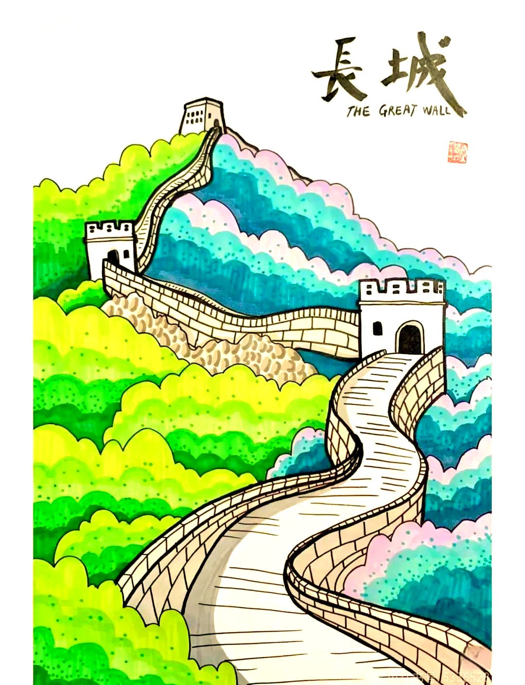 万里长城:展现雄伟壮丽与丰富艺术价值的历史画卷