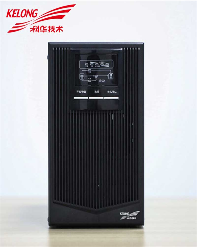 山东科华ups电源ytr1110l-j 10kva负载900w 高频在线机架式 长机