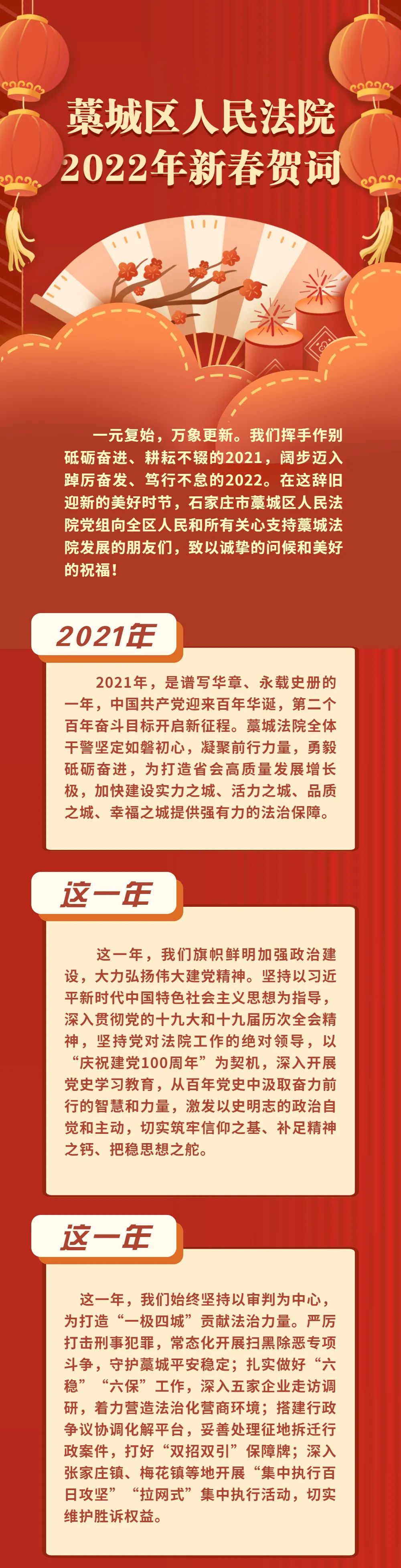 藁城法院2022年新春贺词