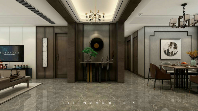 翰林国际 192平方米 新中式风