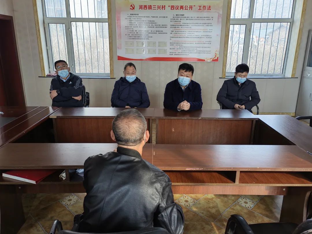 戴志军深入河西镇检查指导森林防火及疫情防控工作