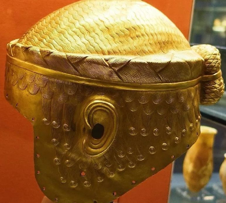 史前文明之苏美尔人黄金头盔
