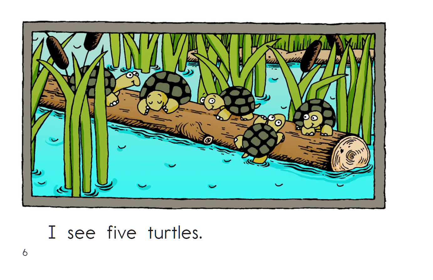 aj学 raz 英文分级阅读 level a 001 pond animals