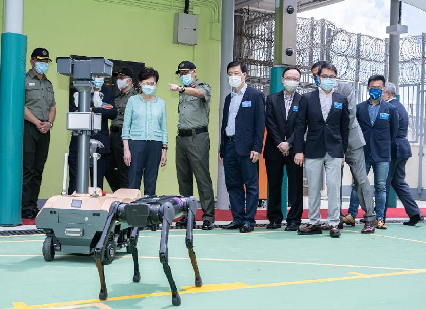 高新興巡邏機器人助力香港首間