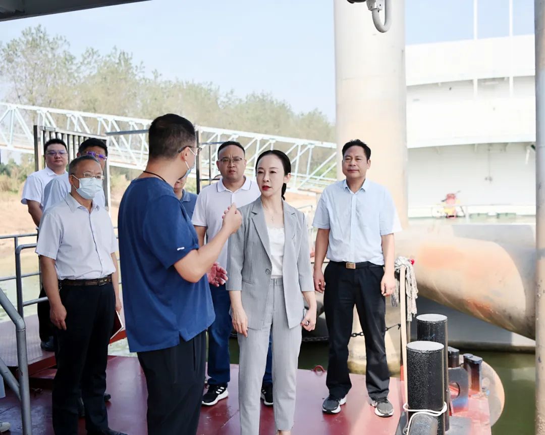 张白云率队开展《长沙市湘江流域水污染防治条例》执法检查