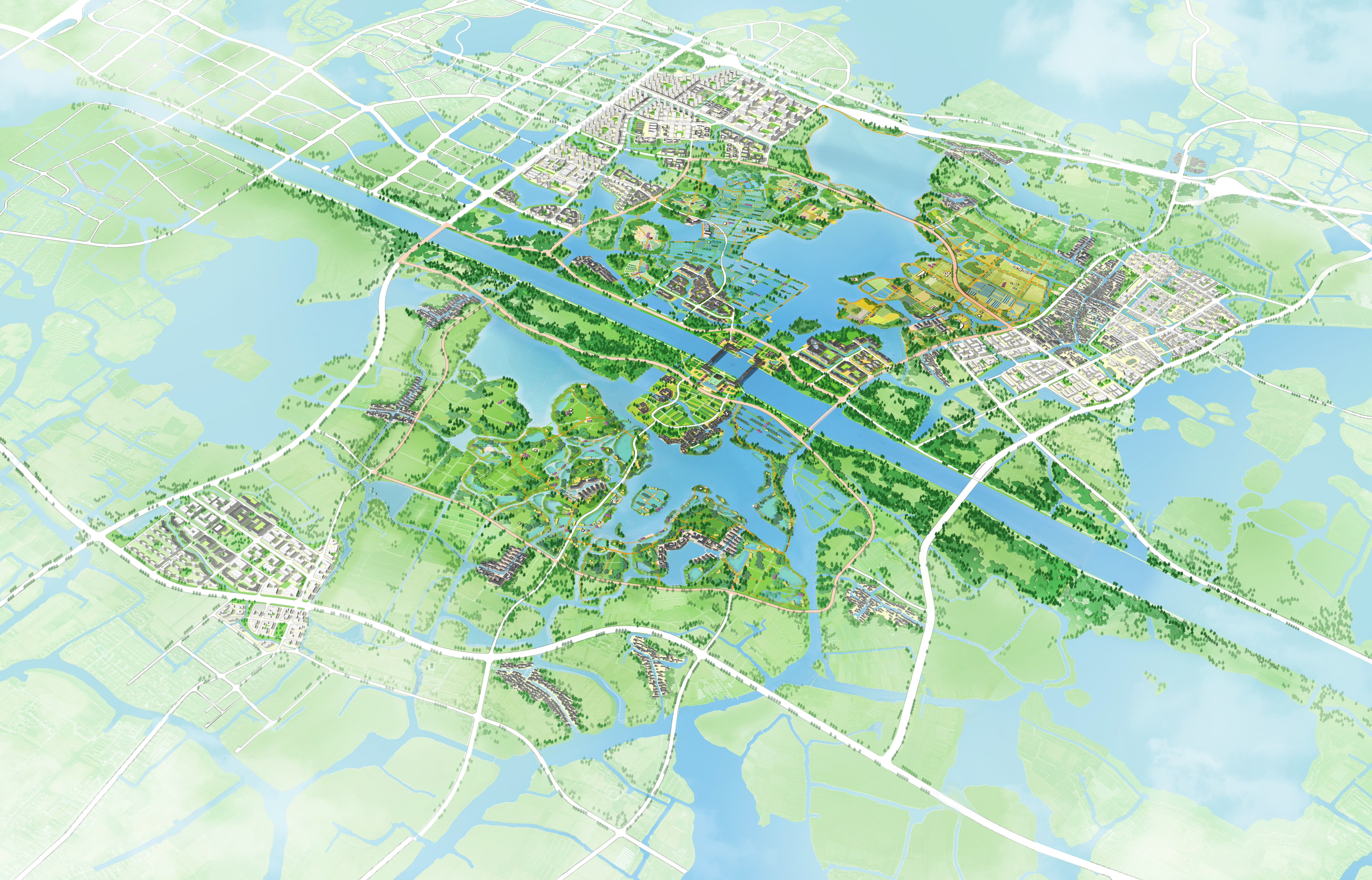 "水乡客厅"将以这张蓝图"一绘到底"