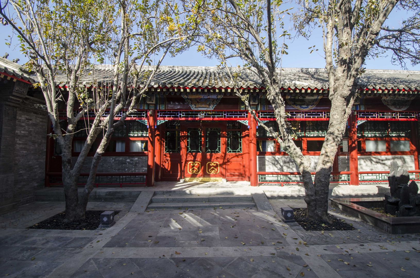 「景山东四合院」花开清香,自在安逸的传统小院