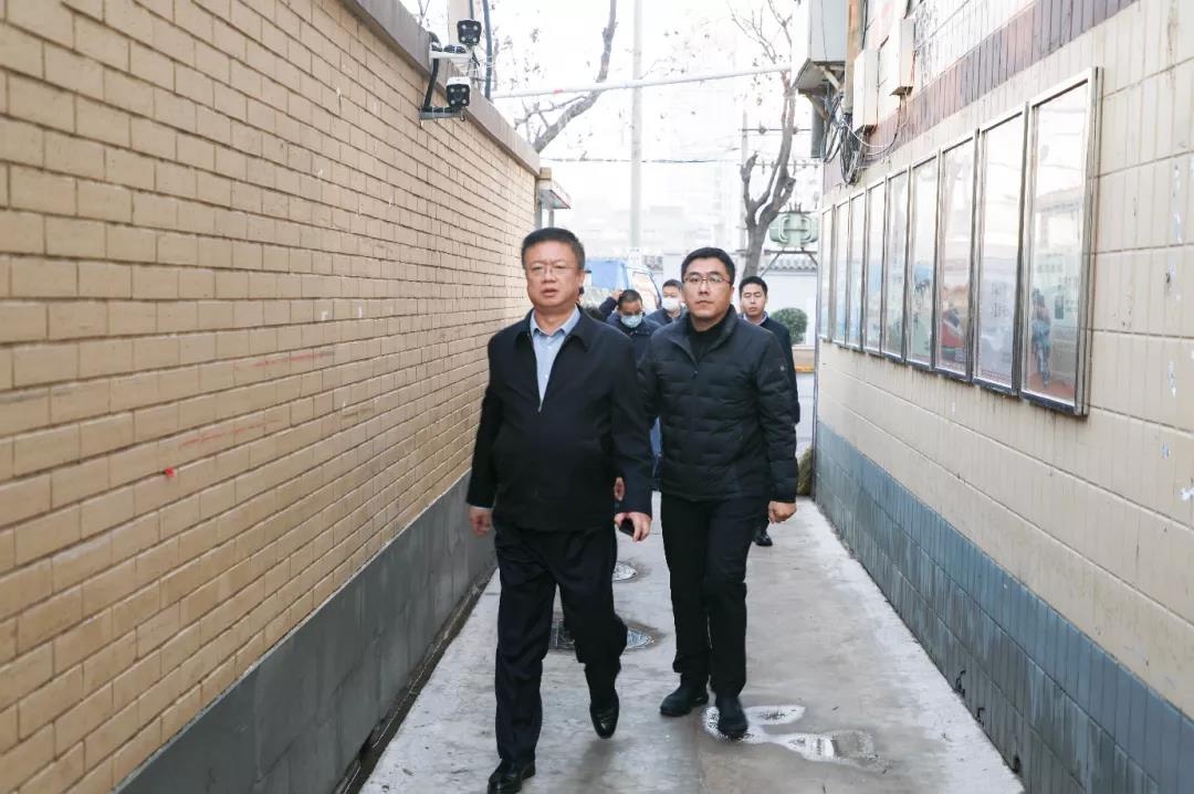 孙鹏云督导检查我区市容市貌整治工作