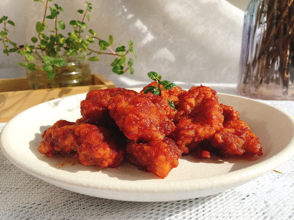 吃出健康,解决假胖 糖醋巴沙鱼块