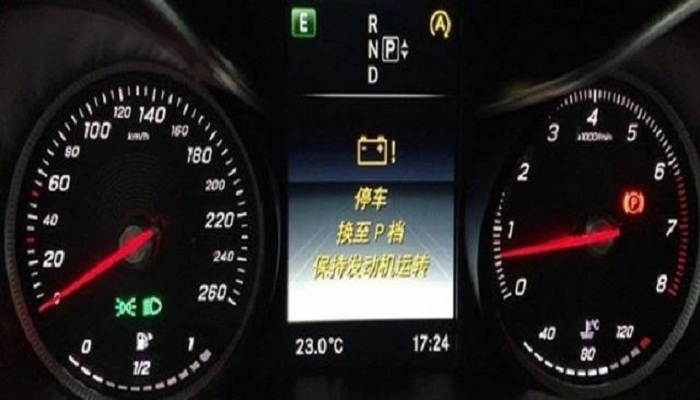 奔驰停车保持发动机运转是什么意思