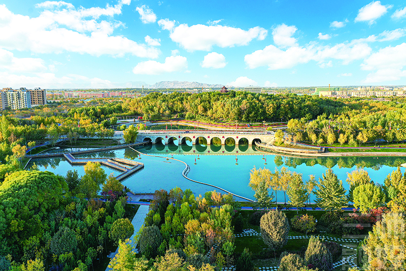 "屯垦古城 丝路绿洲 区域中心"——图木舒克市