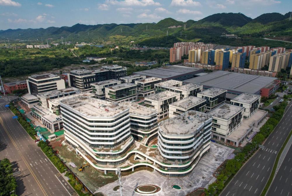 图片新闻|科学城含谷智能制造产业园二期项目预计10月底竣工验收