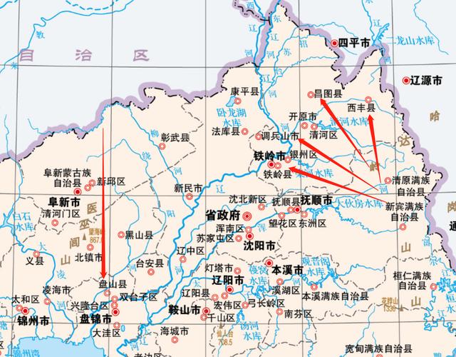 遼寧鐵嶺,西豐,昌圖,盤山,調兵山5縣現狀分析