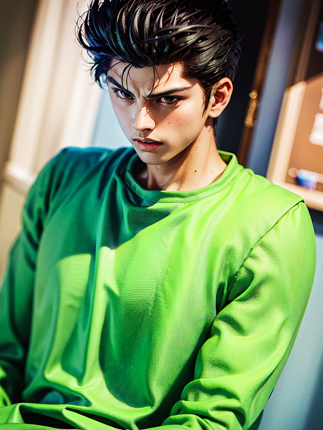 《幽游白书》各种画风的浦饭幽助 头像 壁纸