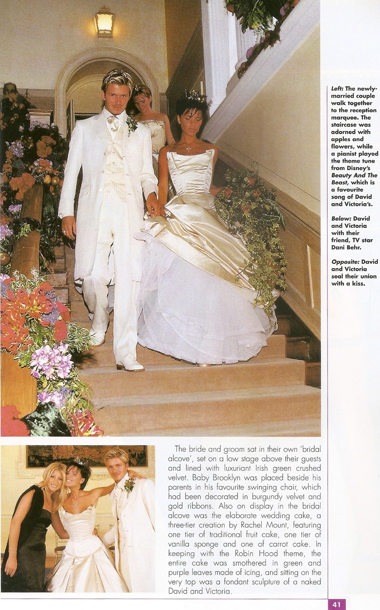 贝克汉姆大儿娶亿万千金,媒体:他家前程远大,哈珀堪配乔治王子