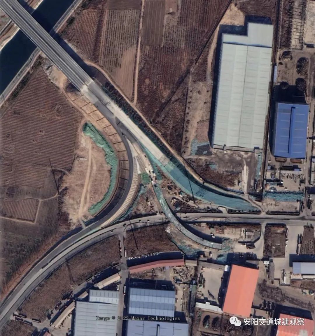 安阳首座普通公路互通立交将亮相此处