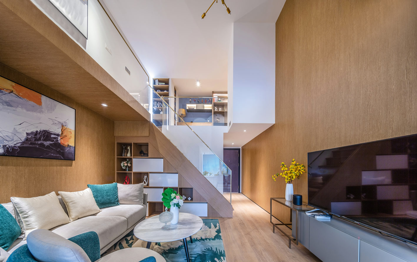 三湘印象森林海尚城loft公寓送精装是什么样的?