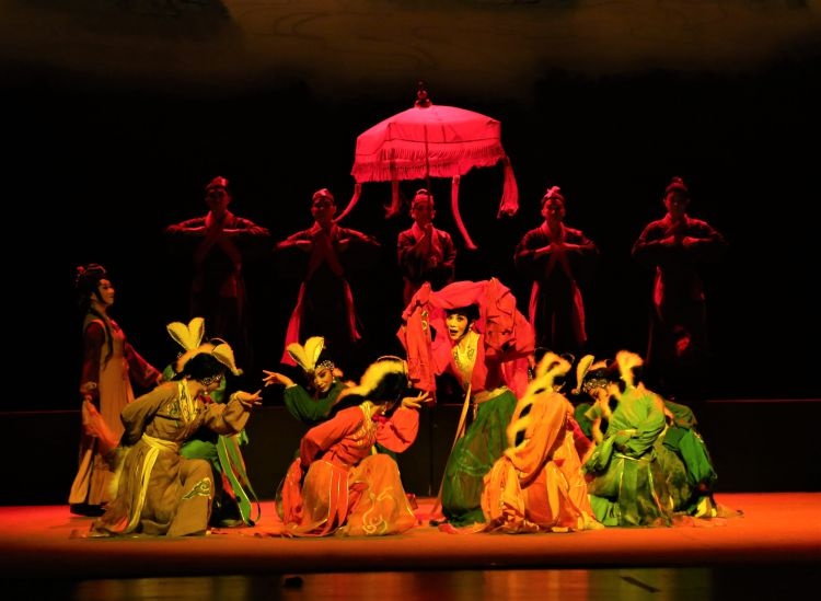 第一届淄博城市戏剧节唱响聊斋文化 五音戏《云翠仙》经典归来