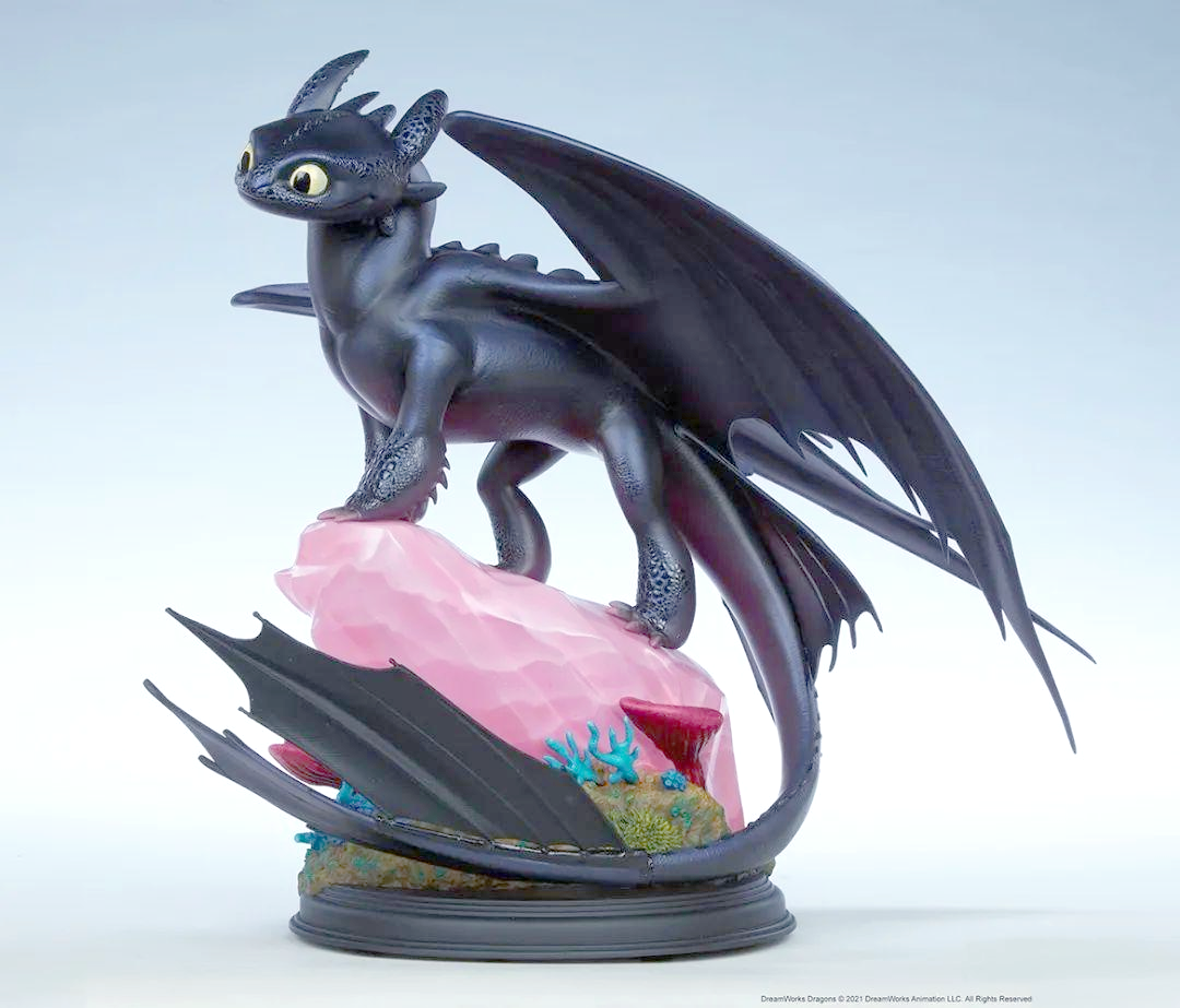 sideshow推出《驯龙高手》无牙仔新雕像,时隔4年再现可爱形象!