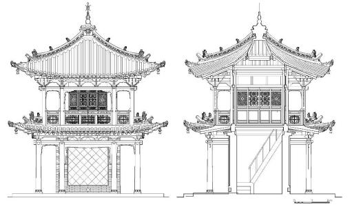 甘肃建筑简笔画图片