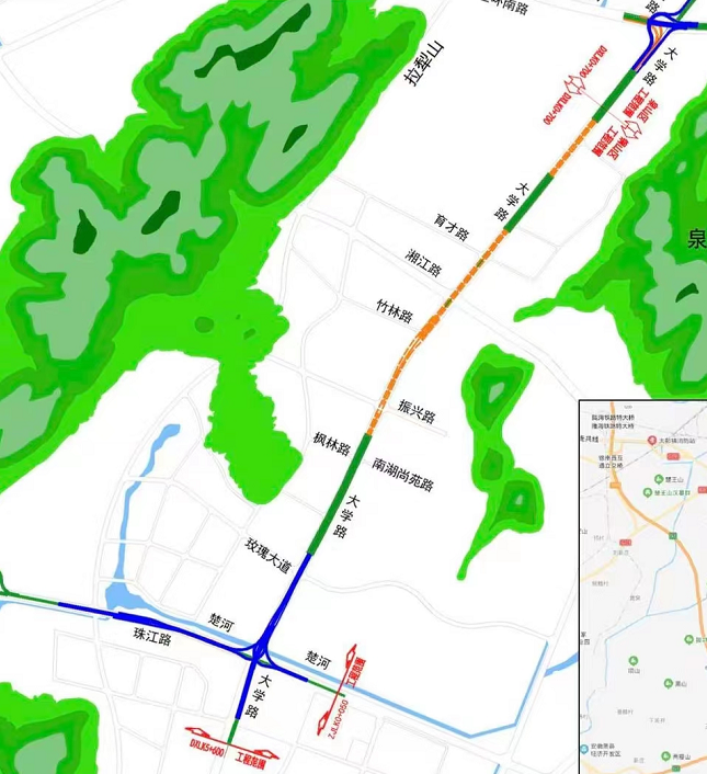 徐州大学路快速路规划图片