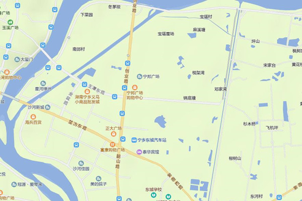 宁乡市计划出让2宗居住地,总面积93862.41平方米